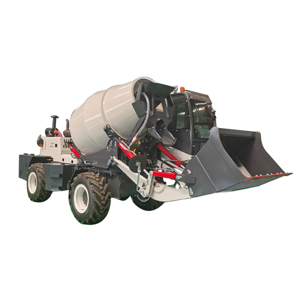H25 Model 2.5m3 Valid Output Small Self Loading Concrete Mixers For Sale